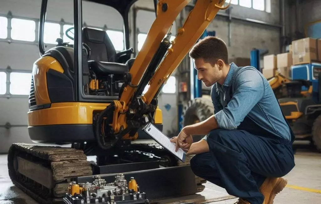 Mini Excavator maintenance