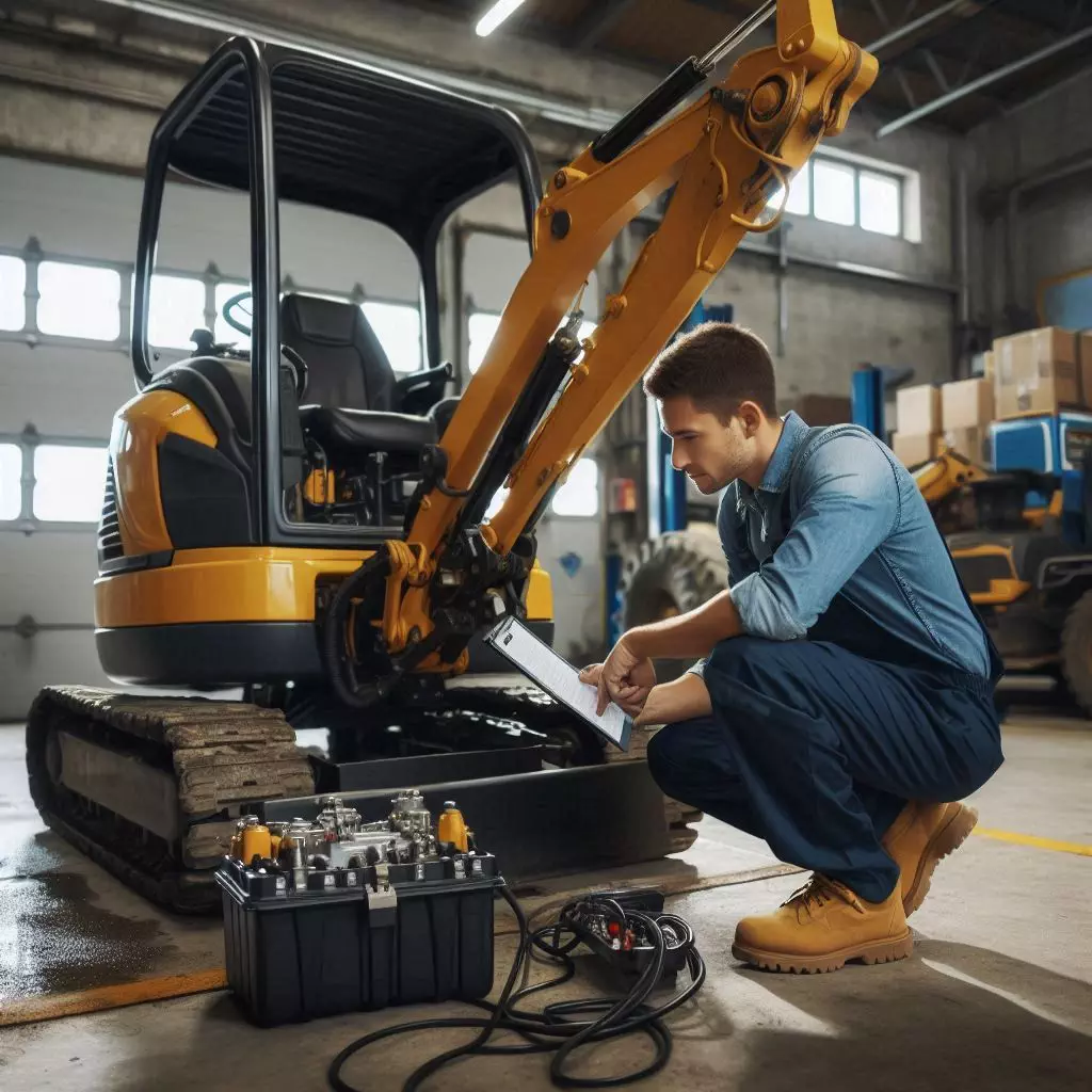 Mini Excavator maintenance