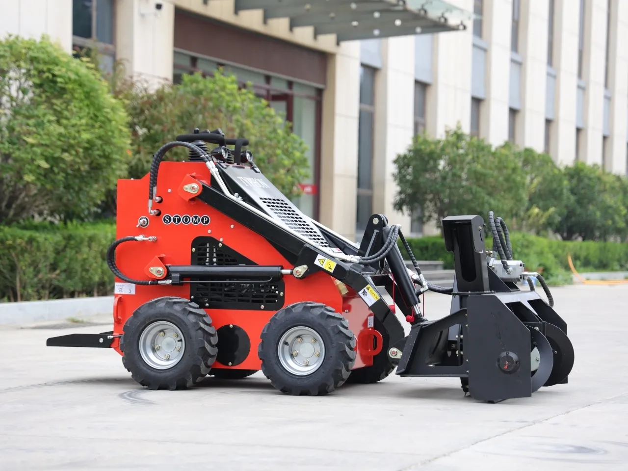 Skid-Steer-Loader-Snow-Blower